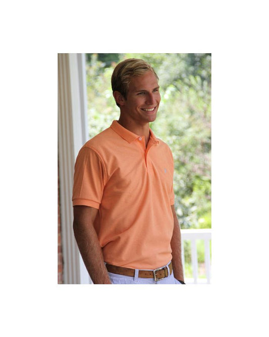 Men's Made In The South NC Cotton Polo Shirt - Melon