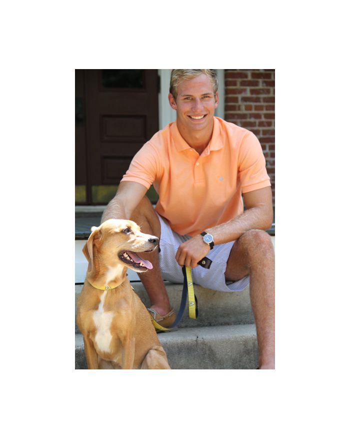 Men's Made In The South NC Cotton Polo Shirt - Melon
