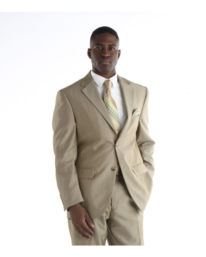 Steve Harvey Champagne Sharkskin Suit Premium Formal Wear 42 Long Steve Harvey Champagne Sharkskin Suit Premium Formal Wear 42 Long