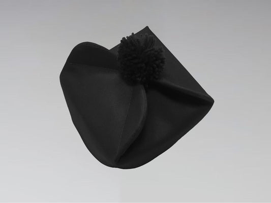 Clergy Biretta Hat Black