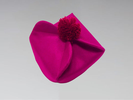 Clergy Biretta Hat Fuchsia
