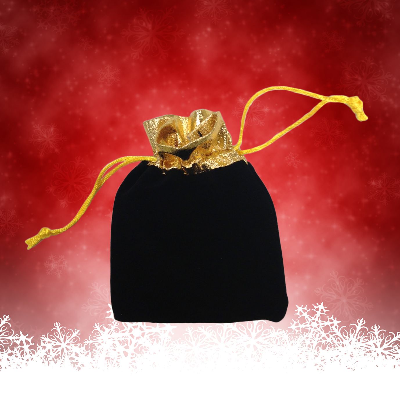 Womens Premium Clergy Ring with Black Stone - Gold w/ Black