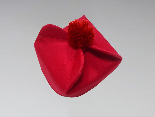 Clergy Biretta Hat Red