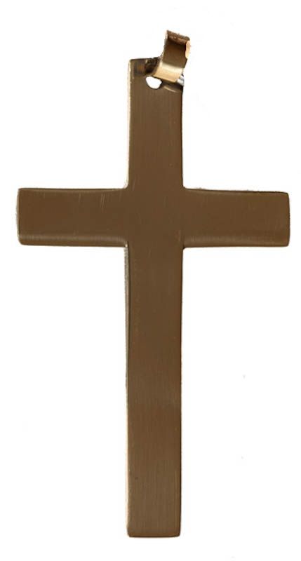 Traditional Classic Clergy Cross Pendant & Cord Set