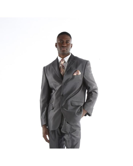 Steve Harvey Celebration Stripe Suit - Black