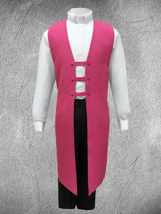 Ministerial Vesture Set Fuchsia/White
