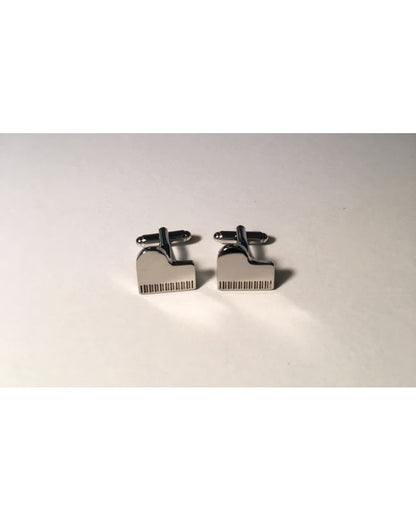 2 Pc. Musically Gifted Grand Piano Keyboard Cufflinks