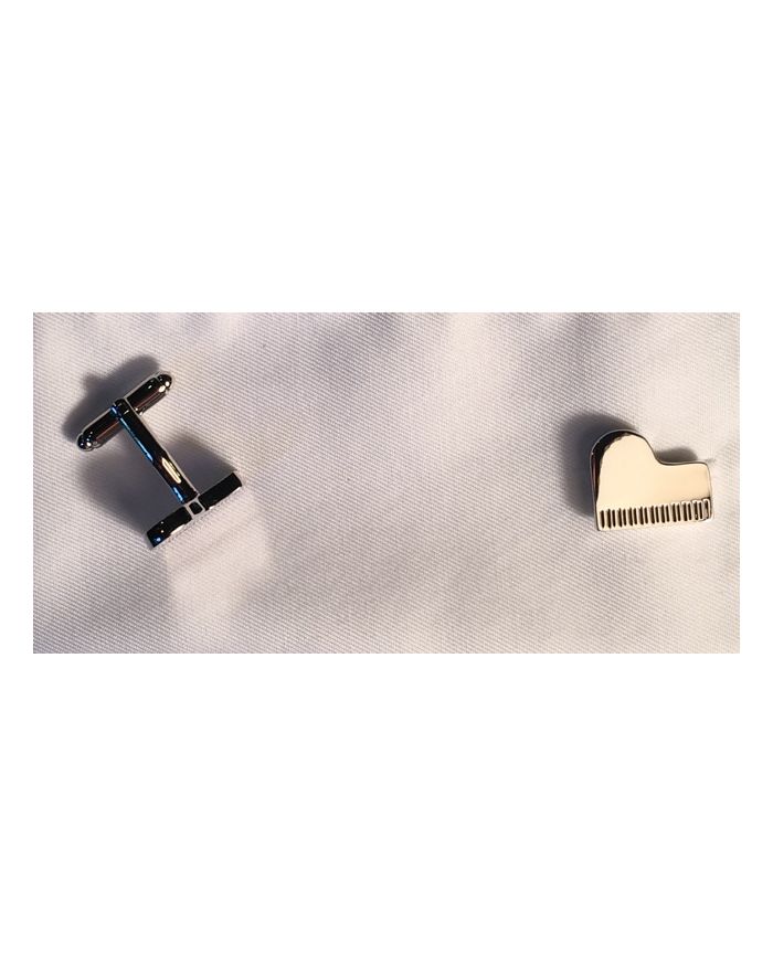 2 Pc. Musically Gifted Grand Piano Keyboard Cufflinks