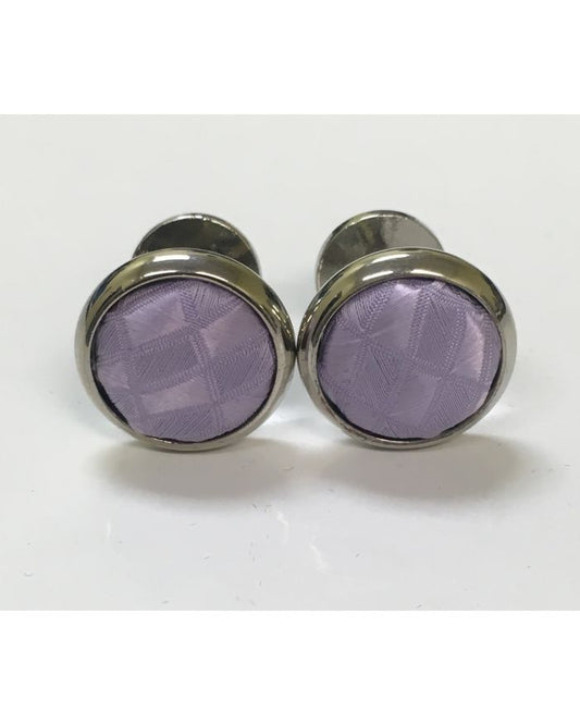 2 Pc. Exquisite Fabric Cufflinks - Lavender