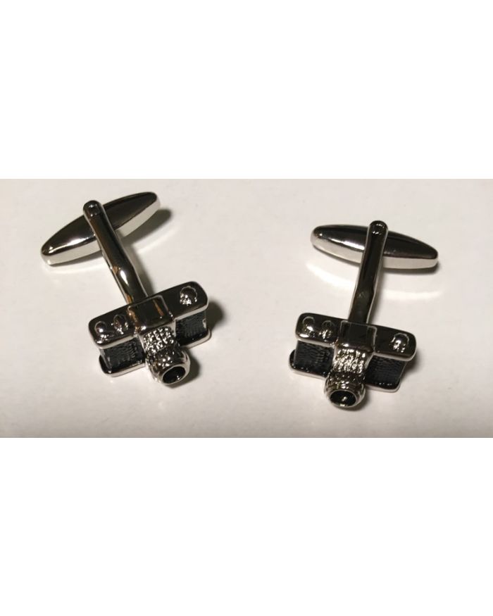 2 Pc. Lights, Camera, Action Photographer Imagery Hobby Cufflinks