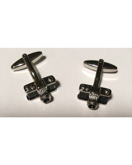 2 Pc. Lights, Camera, Action Photographer Imagery Hobby Cufflinks