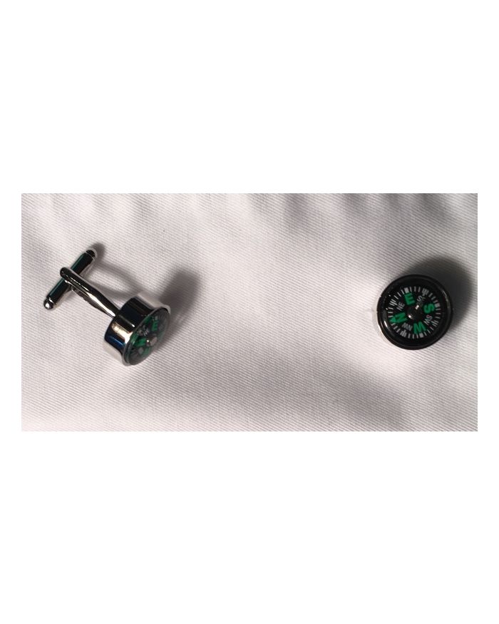 2 Pc. Actual Working Compass Cufflinks