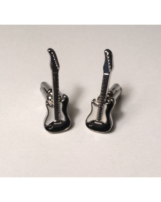 2 Pc. 3D Musical Guitar Bass Strings Cufflinks