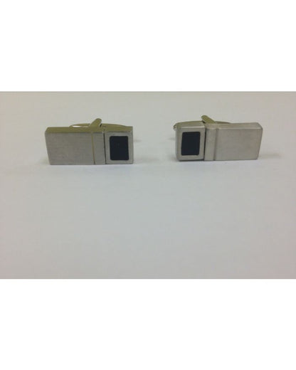 2 Pc. Reversible Block Two-Tone Design Cufflinks
