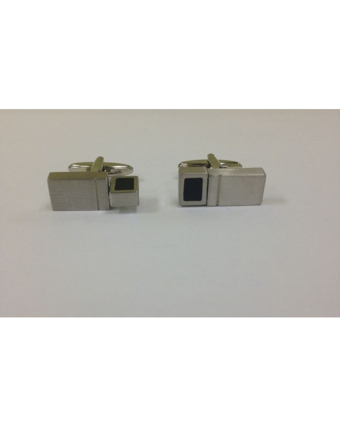 2 Pc. Reversible Block Two-Tone Design Cufflinks