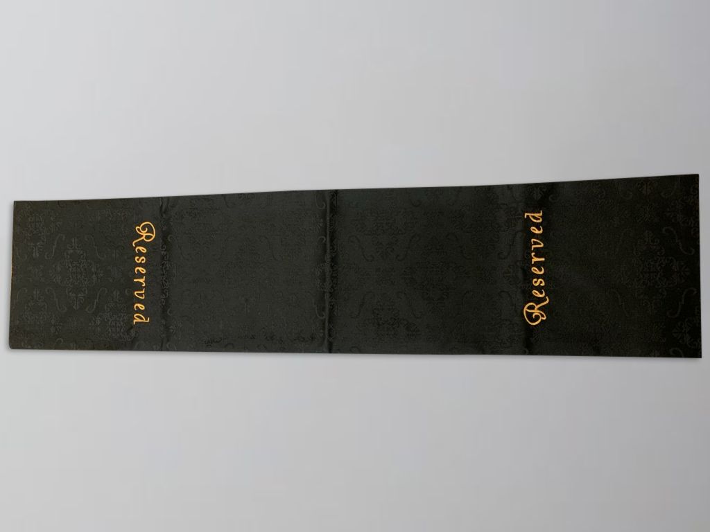 *Set of 4* Pew/Seat Covers with Embroidery
