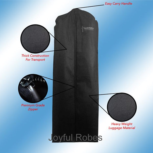 Joyful Robes Premium Clergy Luggage Bag Black