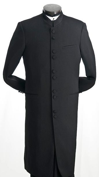 Full-Length Clergy Pastor Suit