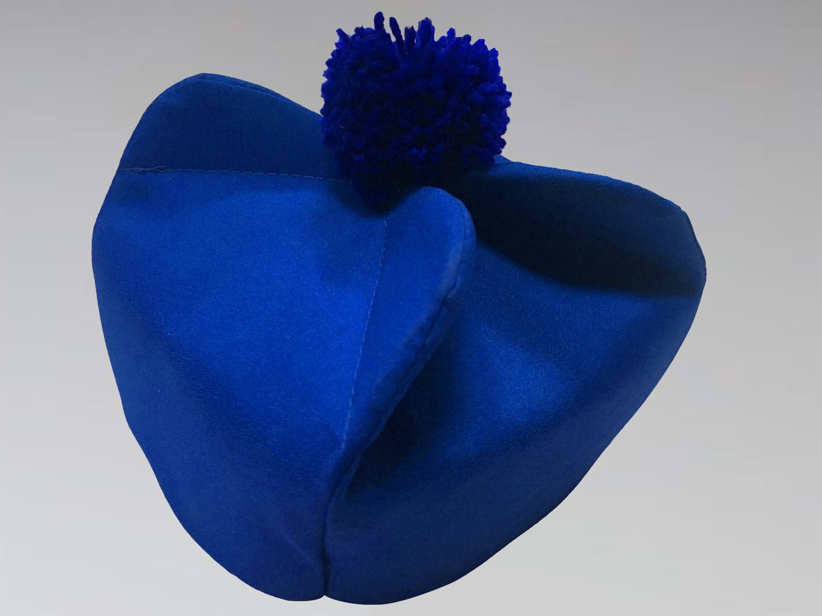Biretta Pattern Royal Blue Clergy Biretta Hat with Classic Three-Wing Design – Suit Avenue