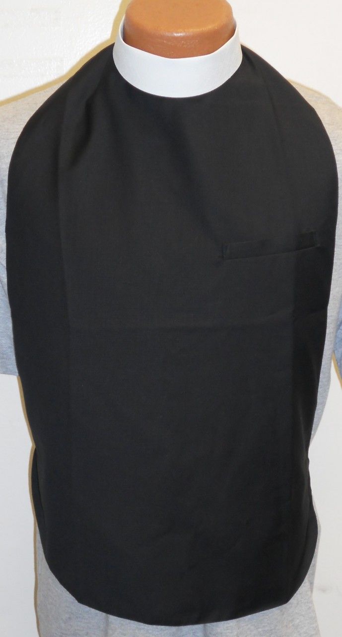 Clergy Shirt Front & Collar - Many Colors